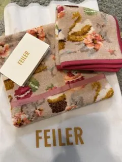 FEILER フェイラー ルプティシーニュ ハンカチと巾着セット