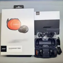 ジャンク BOSE SOUNDSPORT FREE ワイヤレスイヤホン オレンジ