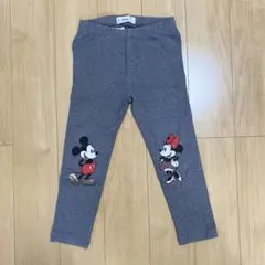 GAP グレー レギンス パンツ ミッキー ディズニースパッツ ミニー ズボン
