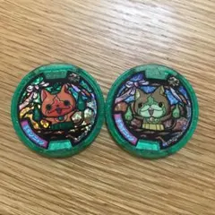 ☆妖怪ウォッチ零式 妖怪メダル フルーツニャン2枚セット☆