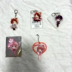 すとぷり公式アクキー　キーホルダー　莉犬さとみ　ななもり。うちわキーホ　アクリル