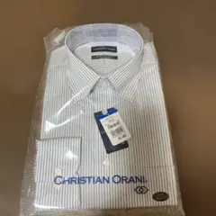 新品未開封　ストライプ長袖ワイシャツ Lサイズ