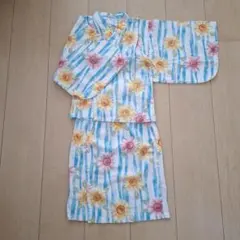 Combi mini 浴衣 セパレート 100cm ひまわり柄のサムネイル