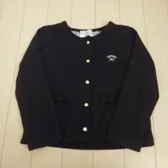 カーディガン 110サイズ ネイビー