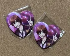 うたの☆プリンスさまっ♪ 寿嶺二 ハート型缶バッジ バレンタインライブ