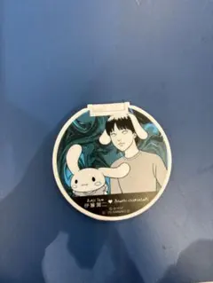 伊藤潤二コレクション　白服の美少年×シナモロール　コンパクトミラー