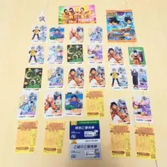 【期限4/30迄】ドラゴンボールカード&うどん札、メンズTBC脱毛優待券