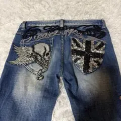 レッドペッパー　ユニオンジャック　スカル　27 y2k