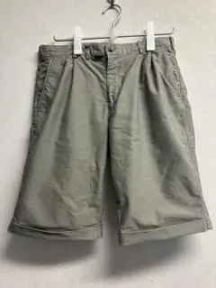 パパス　PAPAS＆sons 折り返し裾 ショートパンツ