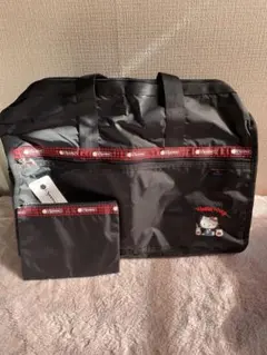 新品未使用 LeSportsac キティちゃん コラボ ボストンバッグ 2way 新品未使用 LeSportsac キティちゃん コラボ ボストンバッグ 2way