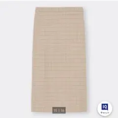 GU チェックナロースカート