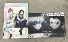HUNTER×HUNTER アニメイト イラストカード ヒソカ イルミ - メルカリ