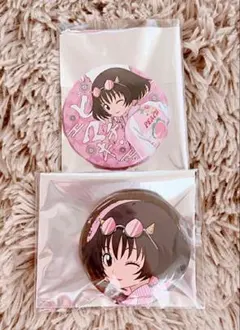 鬼灯の冷徹　缶バッジ　スカジャンver.　ピーチ・マキ　2点のサムネイル