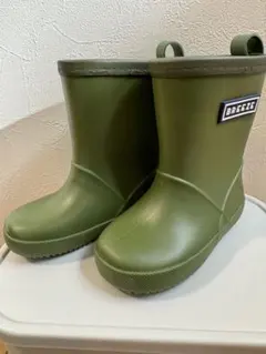 BREEZE オリーブグリーン 長靴 14.0㎝