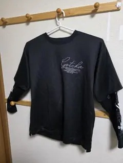 GOTCHA ブラック 長袖Tシャツ L