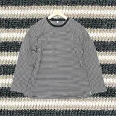 00's OLD UNIQLO マルチボーダー 長袖 Tシャツ XL