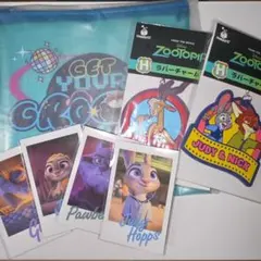 【未開封品】Happyくじ ズートピア ジュディ ニック パウバート