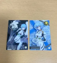 エヴァンゲリオン 綾波レイ カード 2枚セット