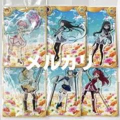 【魔法少女まどか☆マギカ】シャフトテン 台座付きアクリルスタンド 6点セット