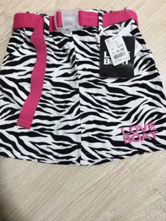 ゼブラ柄 LOVE BOAT スカート　バースデイ