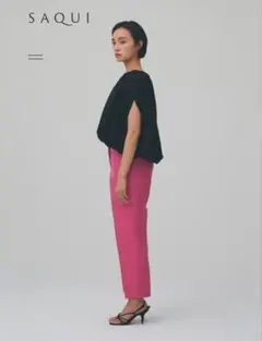 美品 ★ saqui gathered pull over ベスト　トップス 美品 ☆ saqui gathered pull over ベスト トップス - メルカリ