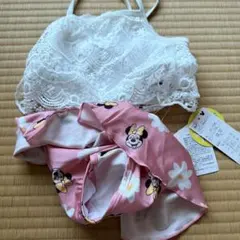 Disney ミニーマウス セパレート水着 90cm