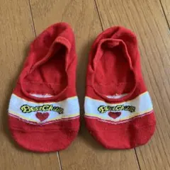 靴下 ソックス キッズ 20cm 赤