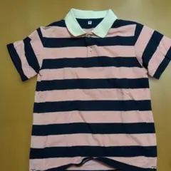 UNIQLO ボーダー ポロシャツ 160