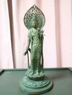 希少品　観音像 高村光雲　聖観音像 青銅製 高岡銅器 希少品 観音像 高村光雲 聖観音像 青銅製 高岡銅器 - メルカリ