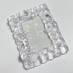 #1 クリアホイップデコ 透明ホイップデコ ホイップデコ トレカケースデコ