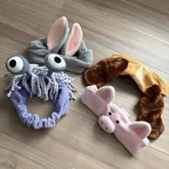 ディズニー キャラクターカチューシャ4点セット まとめ売り