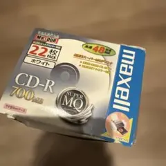 maxell CD-R 700MB 19枚 ホワイト