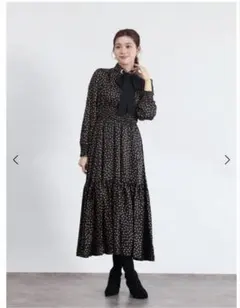 新品❤️FENNEL フェンネル　フォックスファーアクセントジレ　ブラック フェンネル FENNEL フォックスファーアクセントジレ