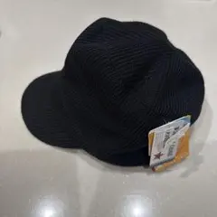 ワークキャップ ブラック 洗濯可能 新品