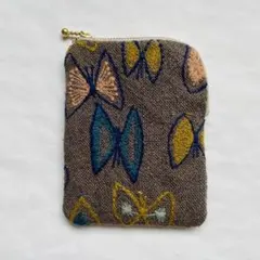 ミナペルホネン ハンドメイド ポーチ ミニポーチ ハギレ