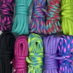 【現品】¥650 ❤️ パラコード ⑫ 〈4mm〉3m×10本 まとめ売り