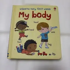Usborne very first words My body 洋書