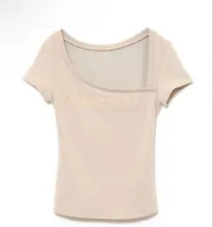 andmary Mary logo tops beige