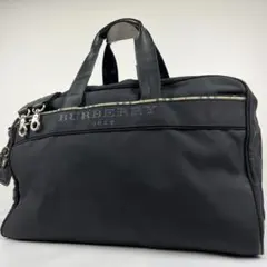BURBERRY GOLF ゴルフバッグ 2way ノバチェック ナイロン 黒 - メルカリ