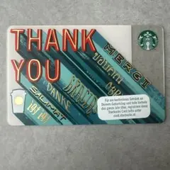 ［未削り］スターバックスカード　海外　希少　限定