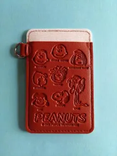 PEANUTS ★ パスケース 定期入れ『ブラウン』