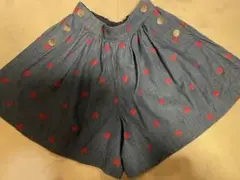 ケイトスペード キュロット デニム ハート