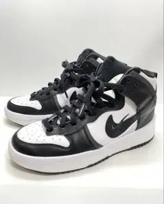 美品】NIKE WMNS DUNK HIGH 25.5ナイキダンクハイ ブラック
