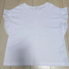 OPAQUE.CLIP フリル袖 Tシャツ ホワイトのサムネイル