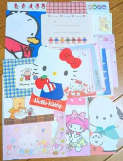 サンリオ　みんなのたあ坊　ハローキティ　バラメモ　まとめ売り　平成レトロ