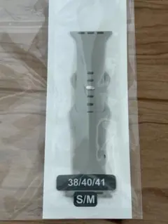 Apple Watch シリコンバンド グレー 38/40/41