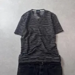 NICOLE striped v neck s/s tee お兄系 web限定品のサムネイル