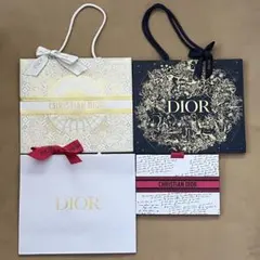 【美品1~2日発送】Dior 限定デザイン含む ショッパー紙袋4枚セット