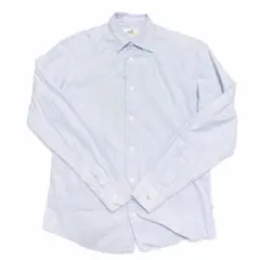 イザイア ISAIA リネン混 ブルー メンズシャツ 美品 イザイア ISAIA リネン混 ブルー メンズシャツ 美品 - メルカリ