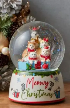 ROMAN 　ローマン　キャットミュージカル 　スノードーム　猫　いいね不要